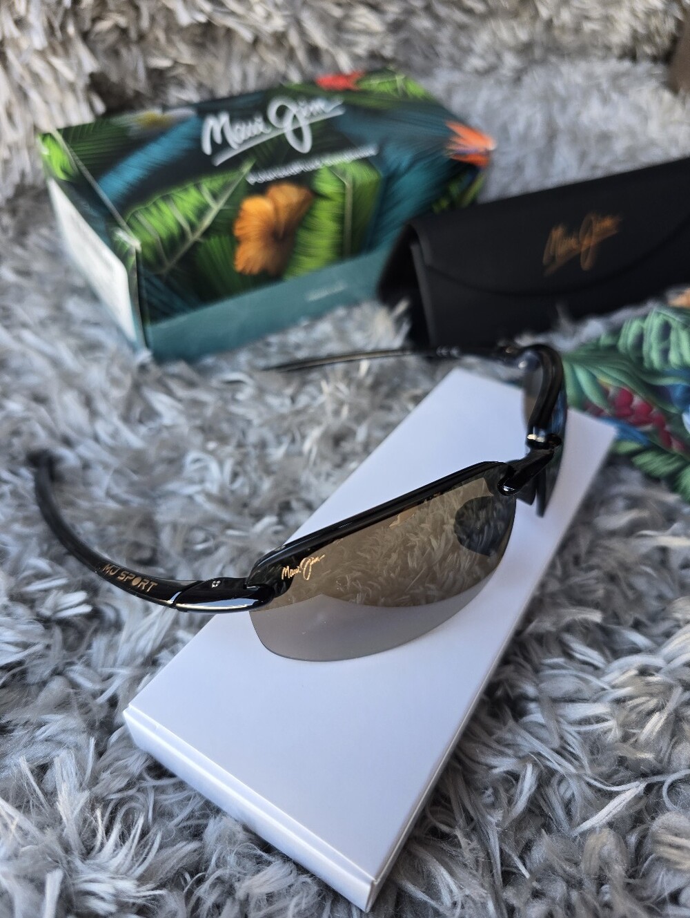 Maui Jim  Polarized Rimless Sunglasses H407-02